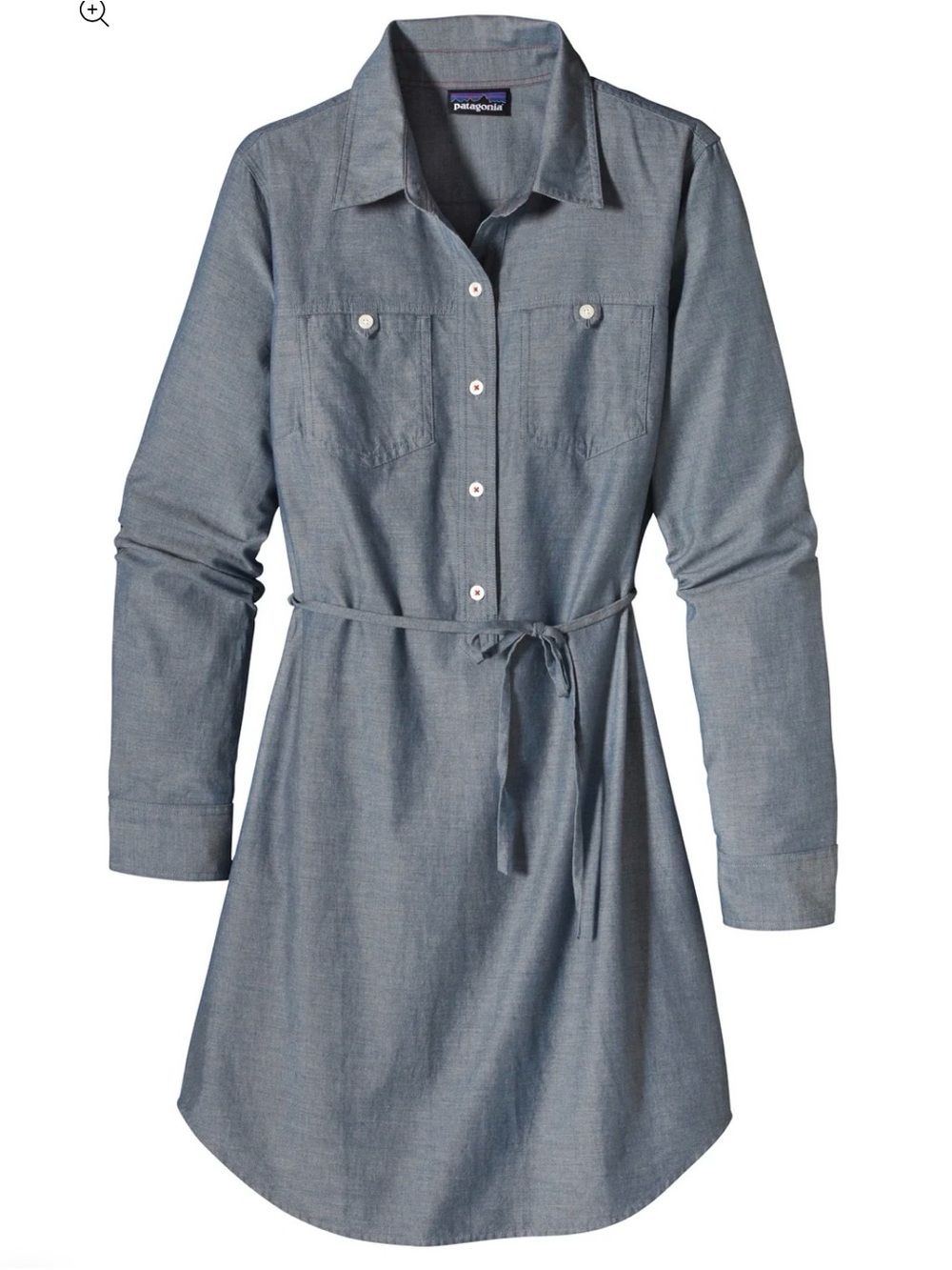Patagonia Women’s Featherstone Chambray Dress- Sz 6 ~ Style #58945